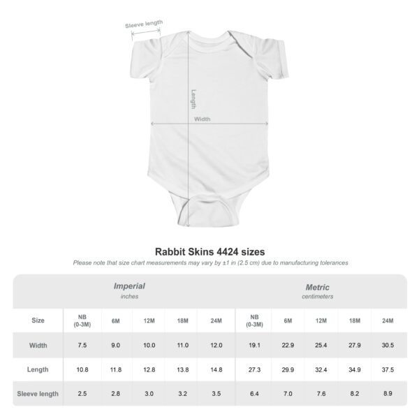 Golden Flamingo Baby Bodysuit - Image 3