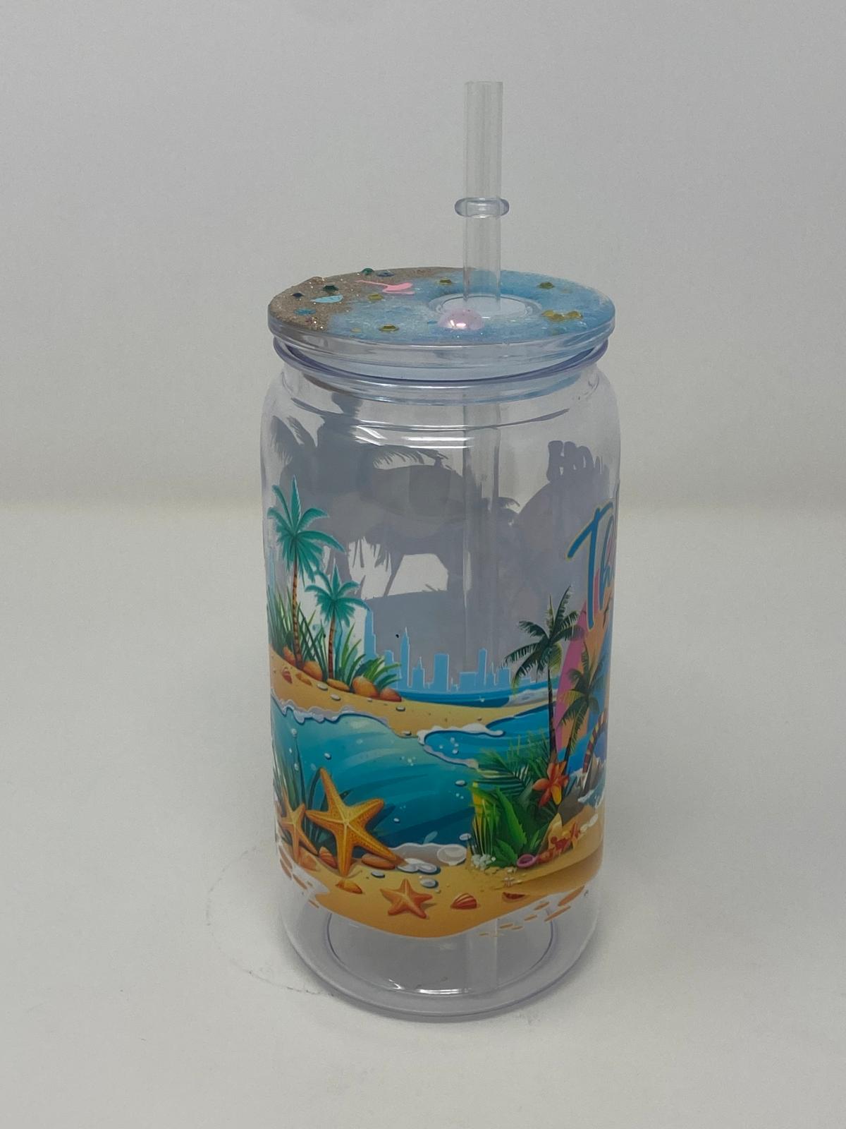Beach Therapy Tumbler - Image 4
