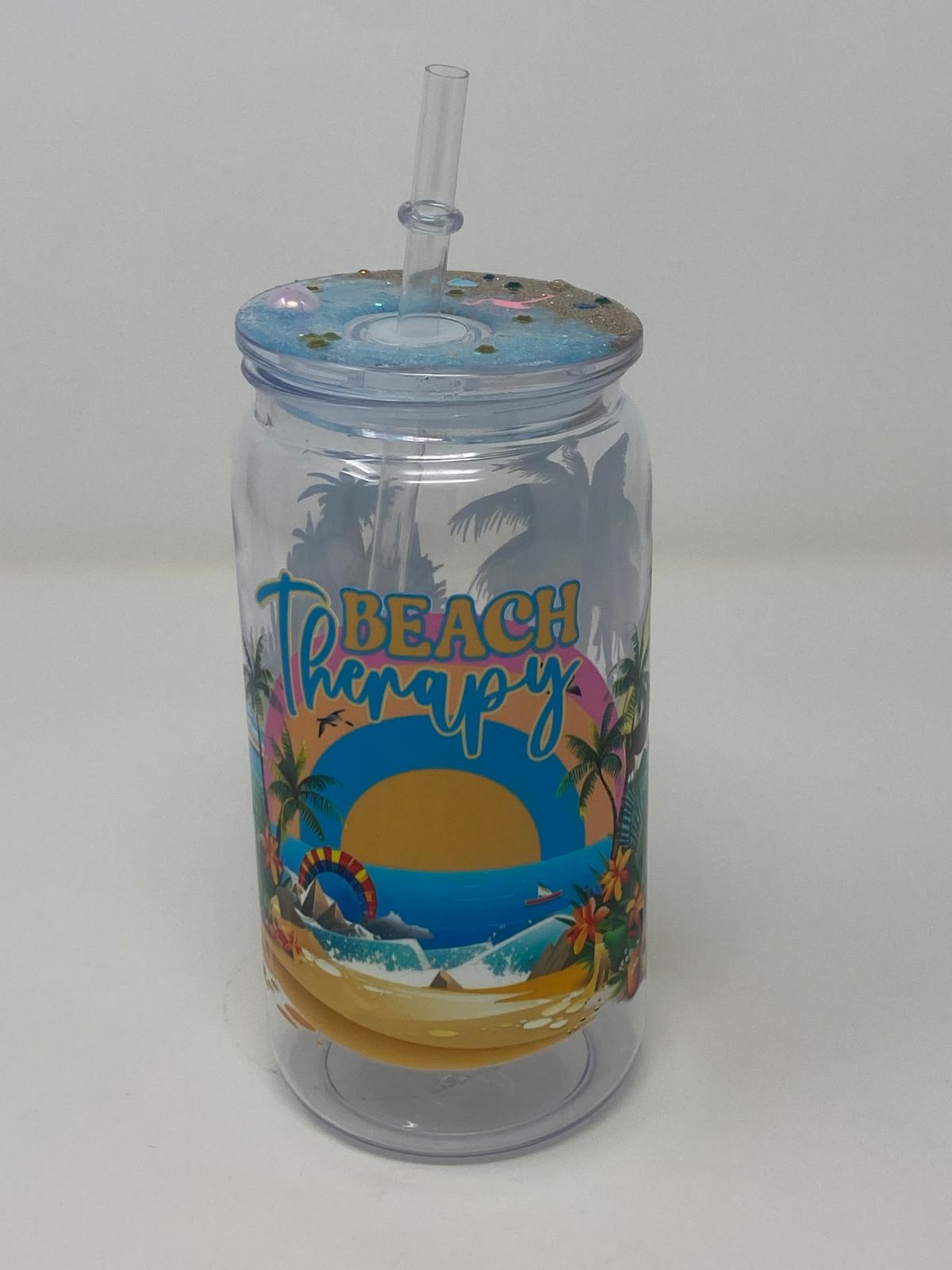 Beach Therapy Tumbler