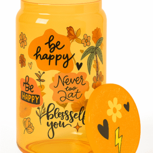 Bloom With Grace – Yellow Motivational Tumbler