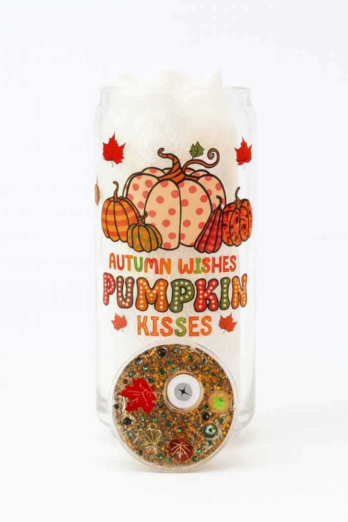 Autumn Wishes, Pumpkin Kisses Tumbler