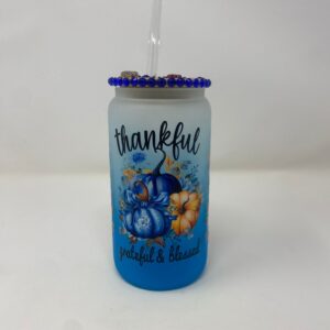 Thankful & Blessed Tumbler