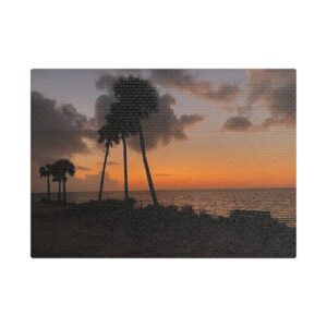 Palm Pause Canvas Art