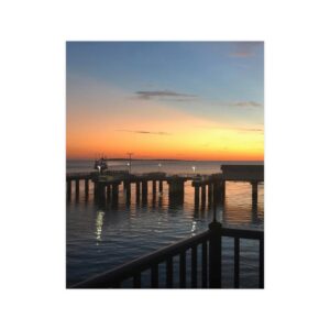 Pier of Tranquility Poster