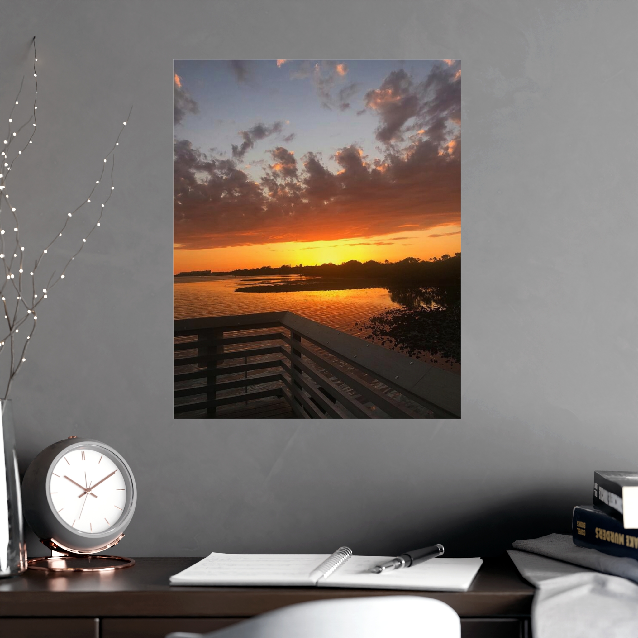 Golden Stillness Poster - Image 2