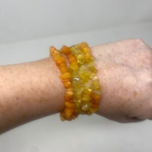Golden Drift - Amber Bracelet Set
