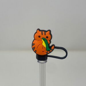 Tropical Tiger Straw Topper