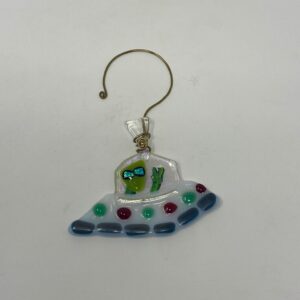 Out of This World Glass Christmas Ornament