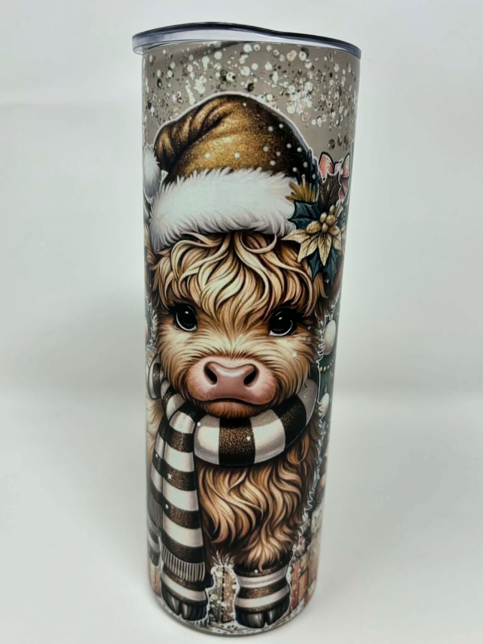 Cocoa Cow Holiday Flask