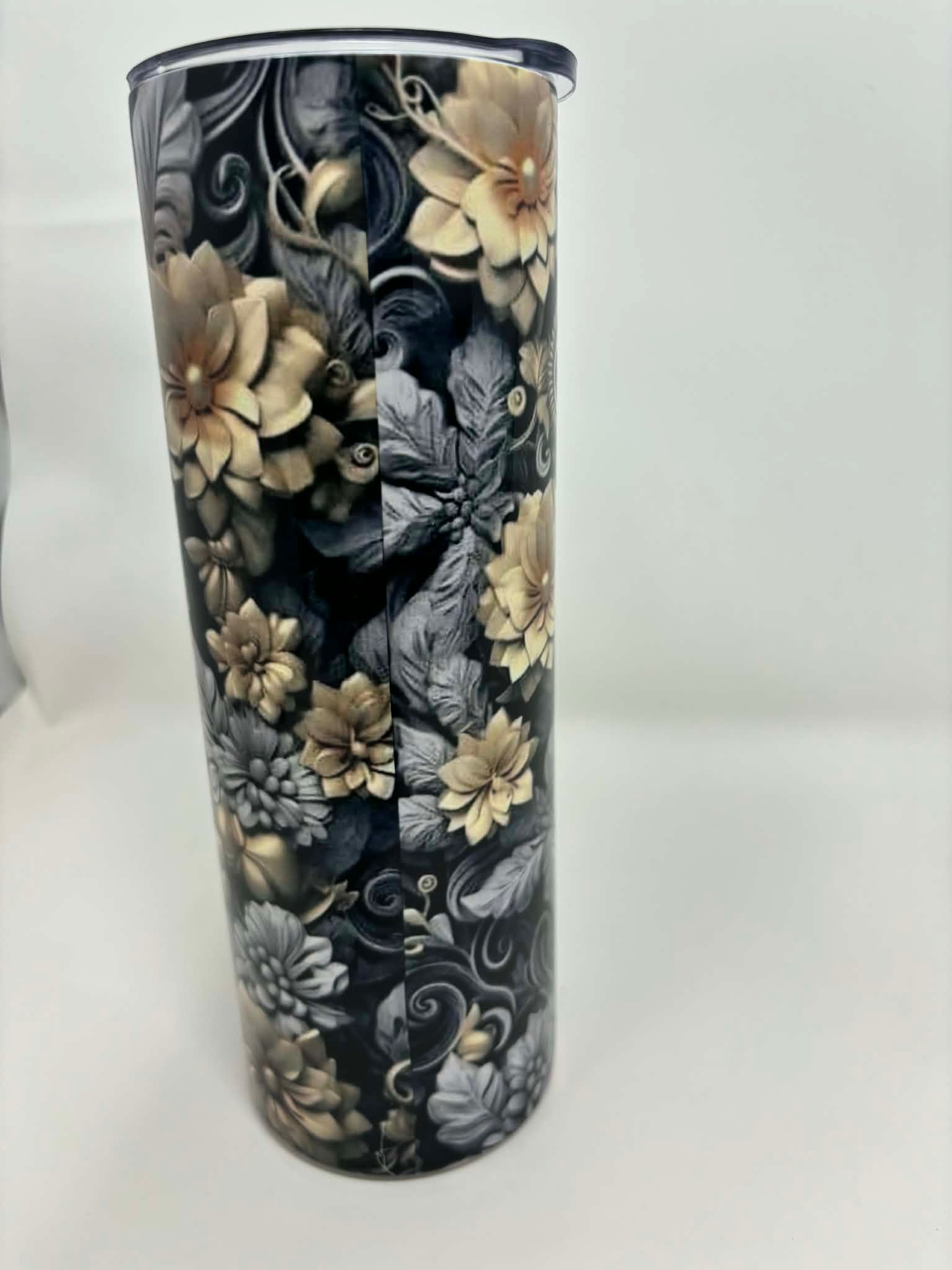 Golden Frost Bloom Flask - Image 2