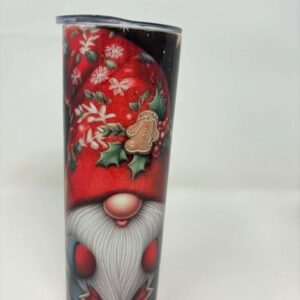 Gingerbread Kisses Gnome Flask