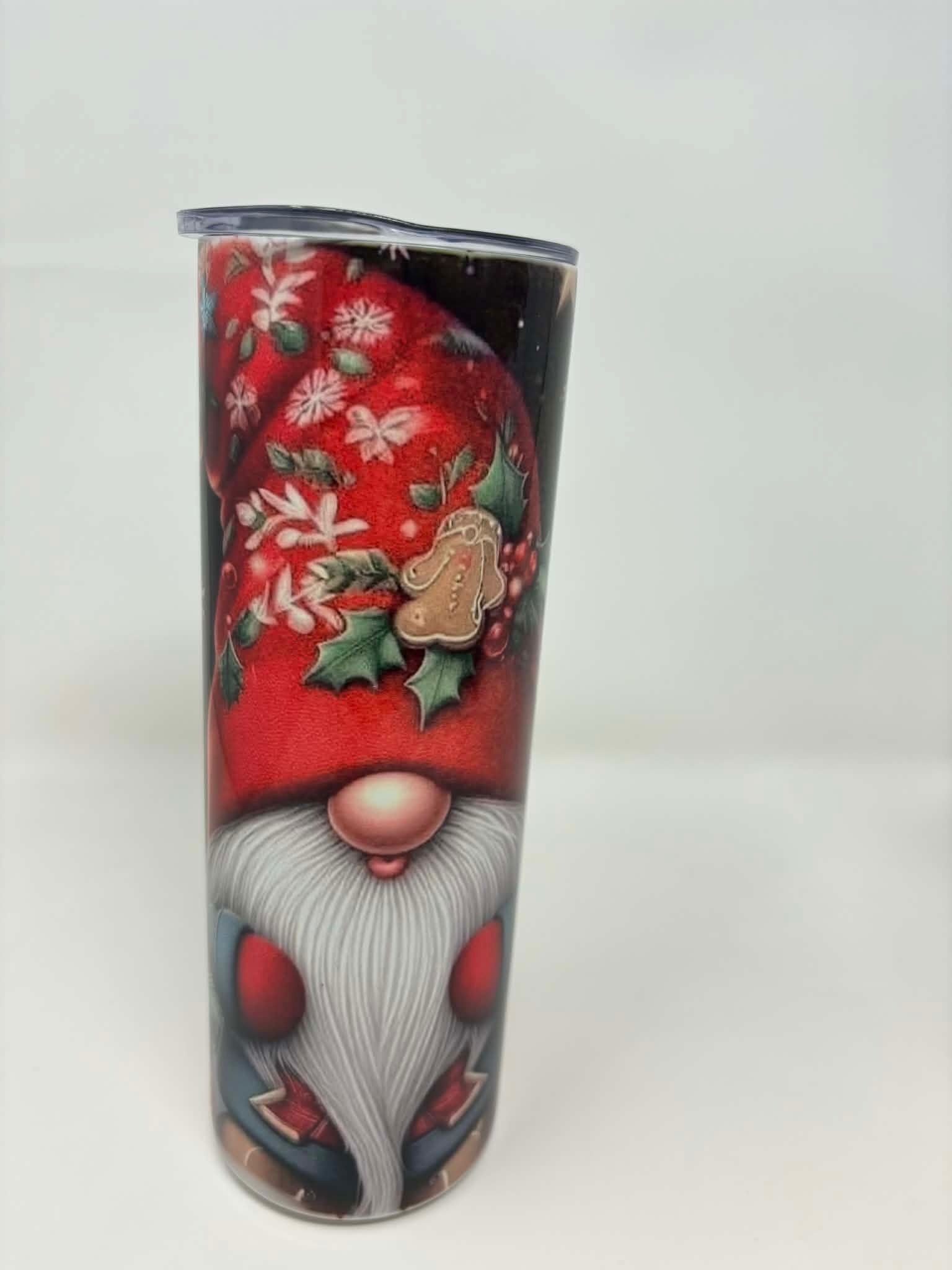 Gingerbread Kisses Gnome Flask