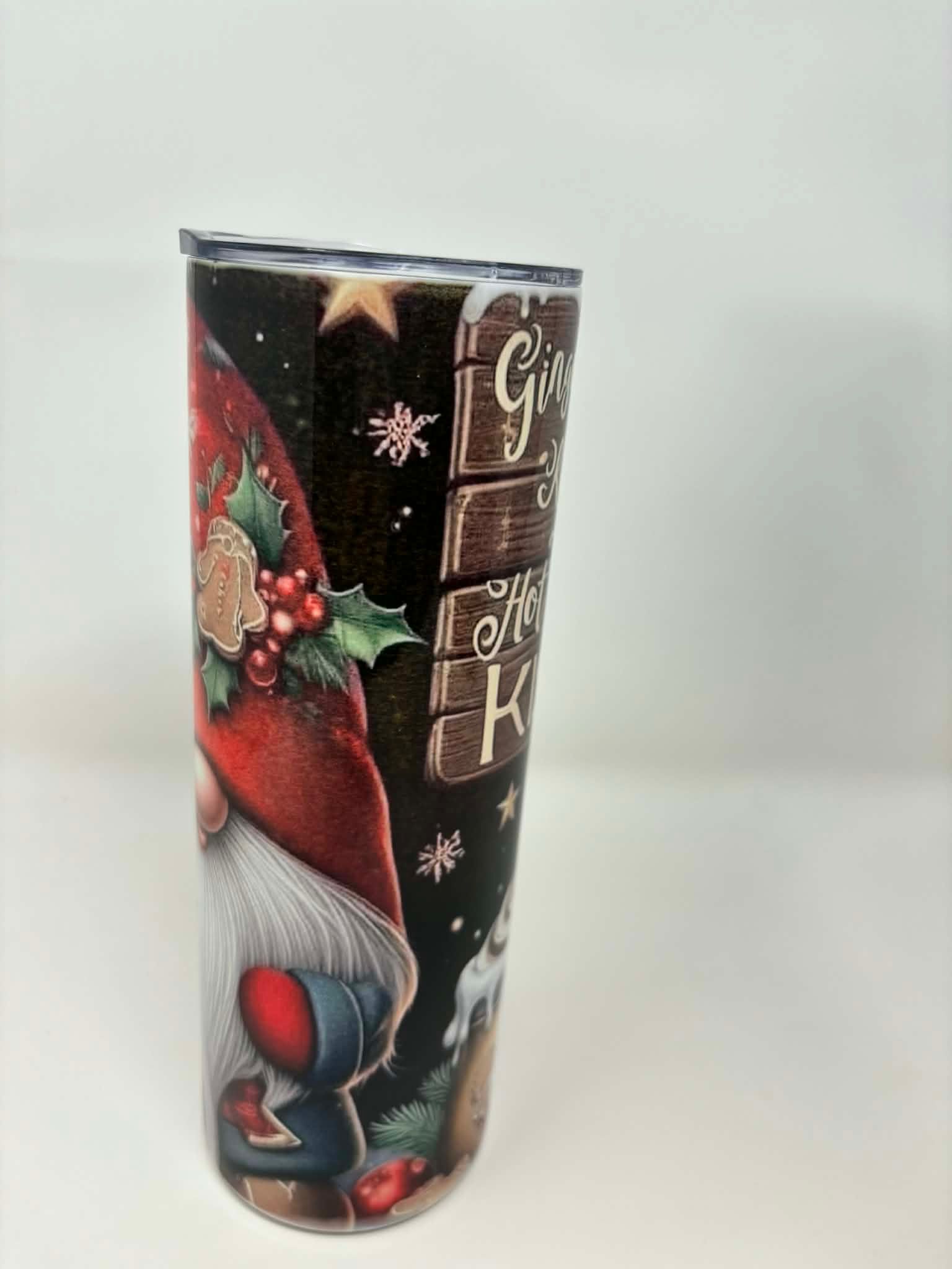 Gingerbread Kisses Gnome Flask - Image 4