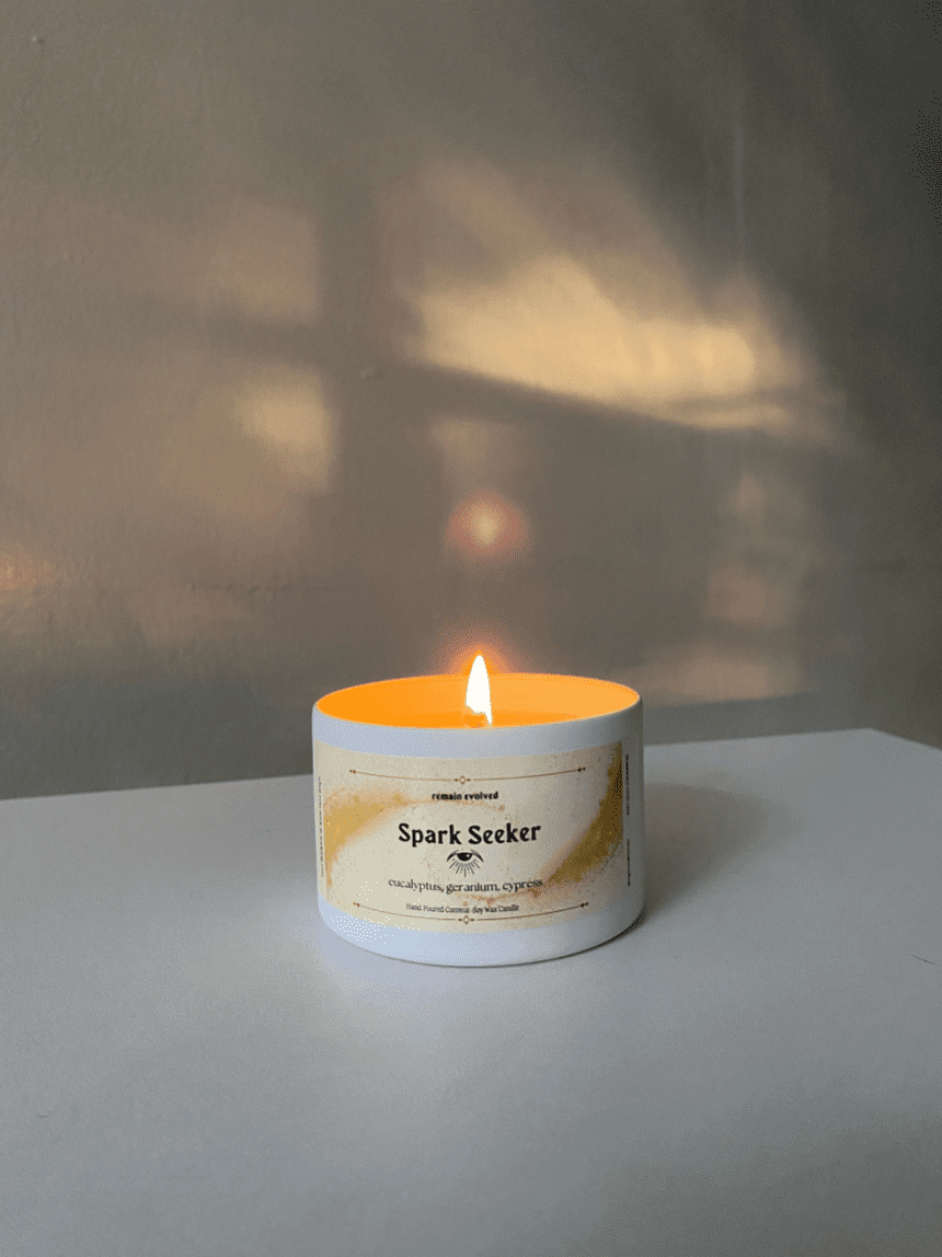 Spark Seeker Wax Candle