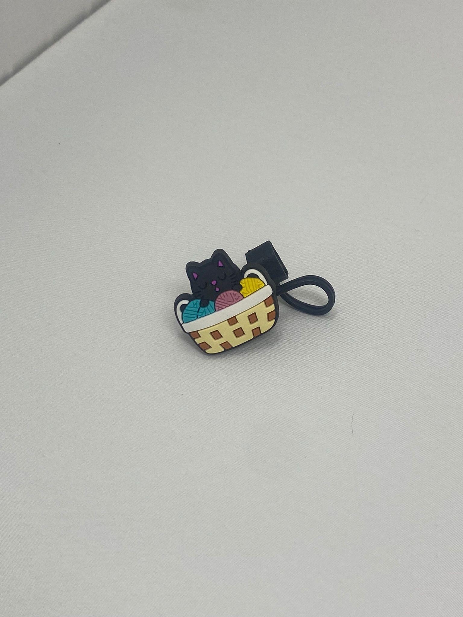 Cozy Kitty Straw Topper - Image 2